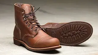 Разбираем на части Red Wing 8111 Iron Ranger \ Disassembling Iron Ranger boots Red Wing 8111