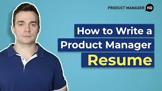 How to Write a Product Manager Resume