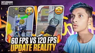 PUBG/BGMI 120 FPS VS 60 FPS 💀 THE DARK REALITY OF 120 FPS I PUBG/BGMI 120 FPS LAYE I 3.2 UPDATE