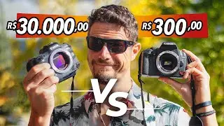 Câmera de R$30.000 vs Câmera de R$300 (Impressionante!)