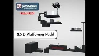 Playmaker 2.5D Platformer Starter Pack