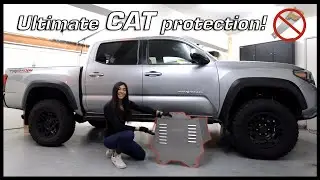 Easiest Way to PREVENT Catalytic Converter Theft From Your Tacoma! 😸 All New HEAVY DUTY CatShield