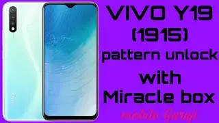 Vivo Y19 1915 pattern unlock in miracle box