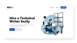 How to Make a Simple Hero Section for Website | Landing Page HTML & CSS