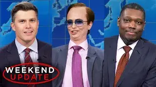 Weekend Update ft. Sarah Sherman - SNL