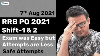 IBPS RRB PO PRE 2021 EXAM ANALYSIS | EXAM WAS EASY BUT ATTEMPTS ARE LESS | 7 AUG | IBPS RRB PRELIMS