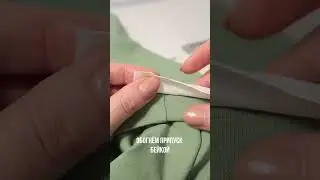 Горловина без киперной ленты