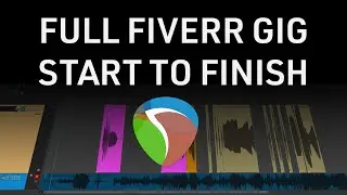 Reaper x Fiverr | Full Freelance Recording Session from Start to Finish