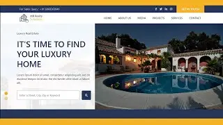 Real Estate Website Design Template | Web Inspo