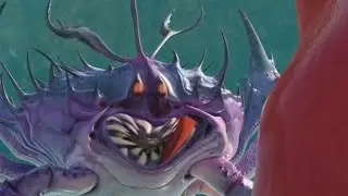 The Sea Beast but it's only The Crab