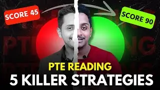 PTE Reading - 5 Killer Strategies for a 90 | Don't Tell Others | Skills PTE