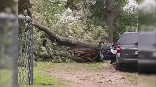 Mother of four killed in Houston storm that spawned at least two tornadoes