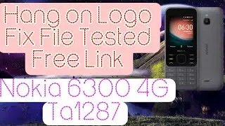 Nokia 6300 4G (ta1287) kaiOS (free file) Qcom CPU UMT Read Flash file Unbrick Hang On logo fix file