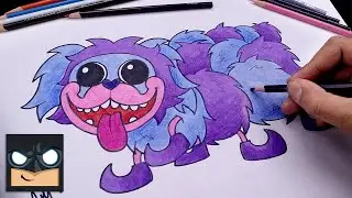 How To Draw PJ Pugapillar | Poppy Playtime Draw & Color Tutorial