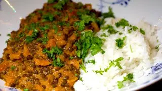 Black Beluga Lentil Curry - Creamy Indian Dahl with Beluga Lentils - Recipe # 177