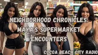 Neighborhood Chronicles: Maya's Supermarket Encounters! [AI Art] (Model Maya)