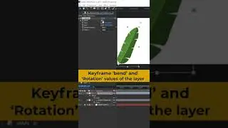 Animating leaves in After Effects | Easy Tutorial #motiongraphics