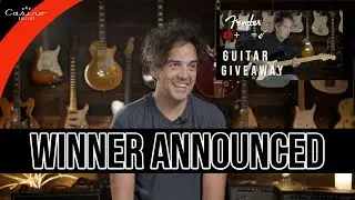 The Fender Guitar Giveaway - And The Winner Is...