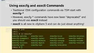 Lesson 27   vSphere Command Line Interface CLI Options