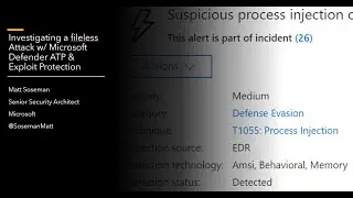 Investigating a Fileless Attack w/ Microsoft Defender ATP & Exploit Protection