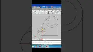 AutoCAD 2D Drawing | AutoCad 2d practice drawing tutorial#shorts