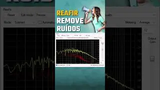 Teste do redutor de ruídos (Reafir) no Obs Studio.