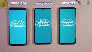 | Oppo A54 Vs Samsung A15 & Vivo Y21 | Speed test & Comparison | 2024 |