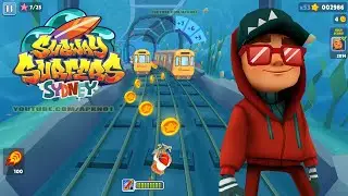 SUBWAY SURFERS GAMEPLAY PC HD 2024 - SYDNEY - FESTIVE JAKE FUTURE WAVE BOARD