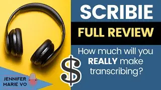 Scribie Review: You WON'T Make $25 an Hour Transcribing. See my full honest review on Scribie.com