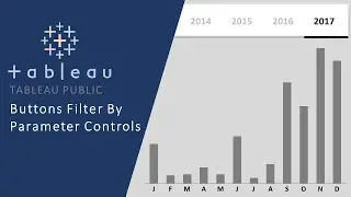 Tableau Tutorial: Add Clickable Buttons on your Dashboard to Filter your Data