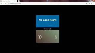 Simple Music Player - HTML JavaScript - Part 2