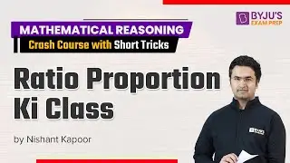 NTA UGC NET Maths and Reasoning 2022 | Ratio Proportion Ki Class | Nishant Sir | NTA UGC-NET 2022