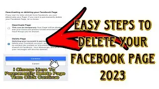 How To Delete Facebook Page | Latest 2023 