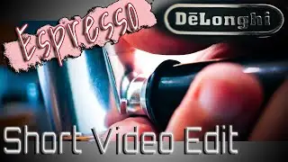 Espresso Machine DeLonghi short edit on Davinci Resolve of making a coffee - not a review