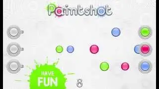 Paintshot Bubbles. Gameplay video.