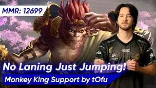 🙊 tOfu MONKEY KING 7.37 SUPPORT 4 Pos | Dota 2 Pro Gameplay