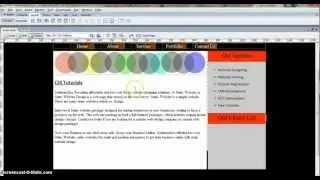 CSS Website Tutorials 4  How to create container, left container, right container