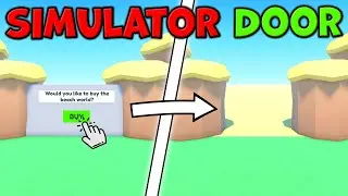 How to make a SIMULATOR DOOR | Roblox Studio