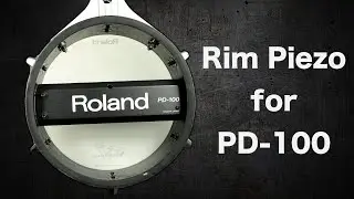 Adding Rim Piezo to PD-100 pad