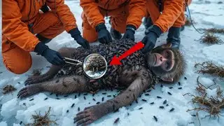Monkey Covered in Millions of Barnacles and Parasites Saved by Heroic Team| Animal rescue