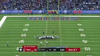 Kaimi Fairbairn game winning 54-Yard Field Goal vs Titans