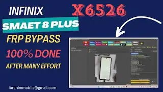 Infinix Smart 8 Plus FRP Bypass Tutorial with Unlock Tool | Easy and Fast Method | X6526  FRP Bypass