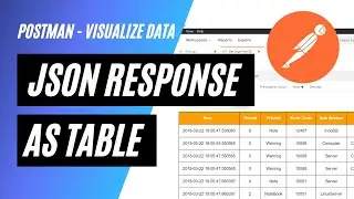 Visualize Postman Responses as Tables | API Testing