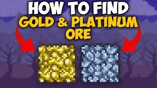 Terraria How To Get Platinum and Gold ore | Platinum and Gold ore Terraria 1.4.4.9