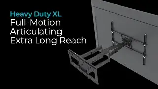 Commercial Series Heavy Duty XL Full-Motion Extra Long Reach TV Wall Mount Assembly 44486