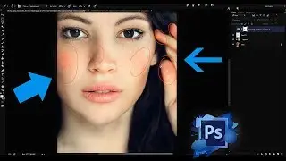 Photoshop| Как легко выровнять цвет кожи в фотошопе
