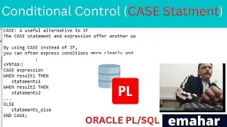 Conditional Branching using CASE | Oracle PLSQL