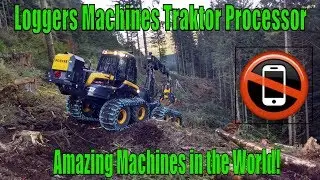 Amazing Loggers Machines Traktor Processor