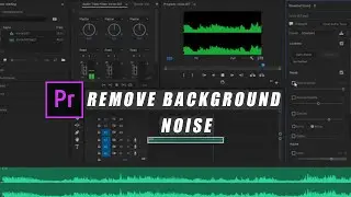 How to Remove Background Noise in Adobe Premiere Pro (Audio / Video) Tutorial 2020