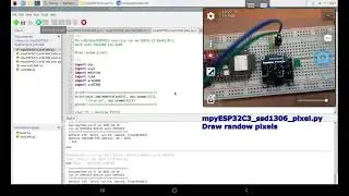 ESP32-C3/MicroPython + SSD1306 I2C OLED